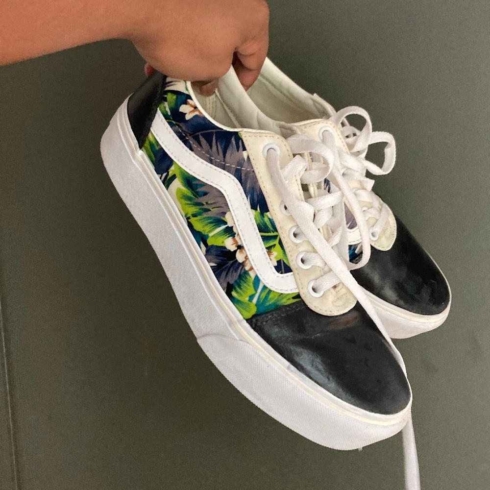 Vans Platform Paradise Floral Sneaker